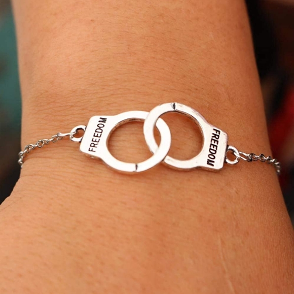 Freedom Handcuff Bracelet - Picture 3 of 4